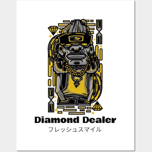 Diamond Dealer Dude Posters and Art